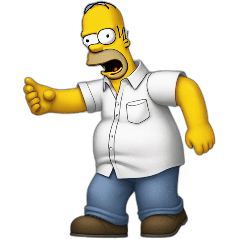 homer simpson a faim emoji