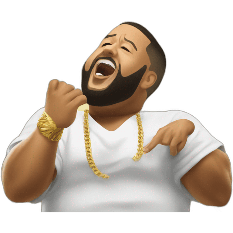 dj khaled shouting GOD DID emoji