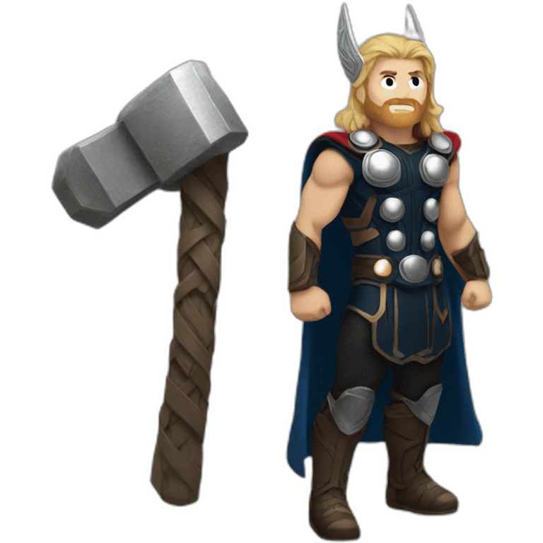 fullbody thor emoji