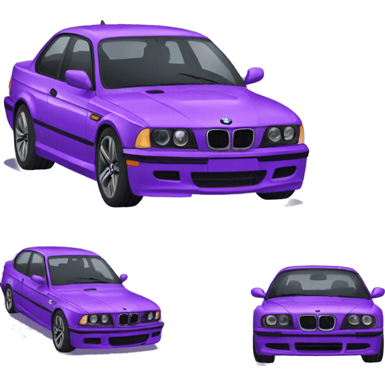 Purple bmw emoji