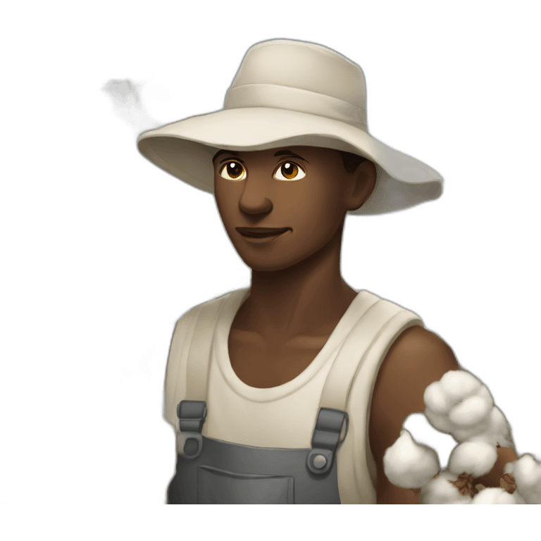 Cotton picker emoji