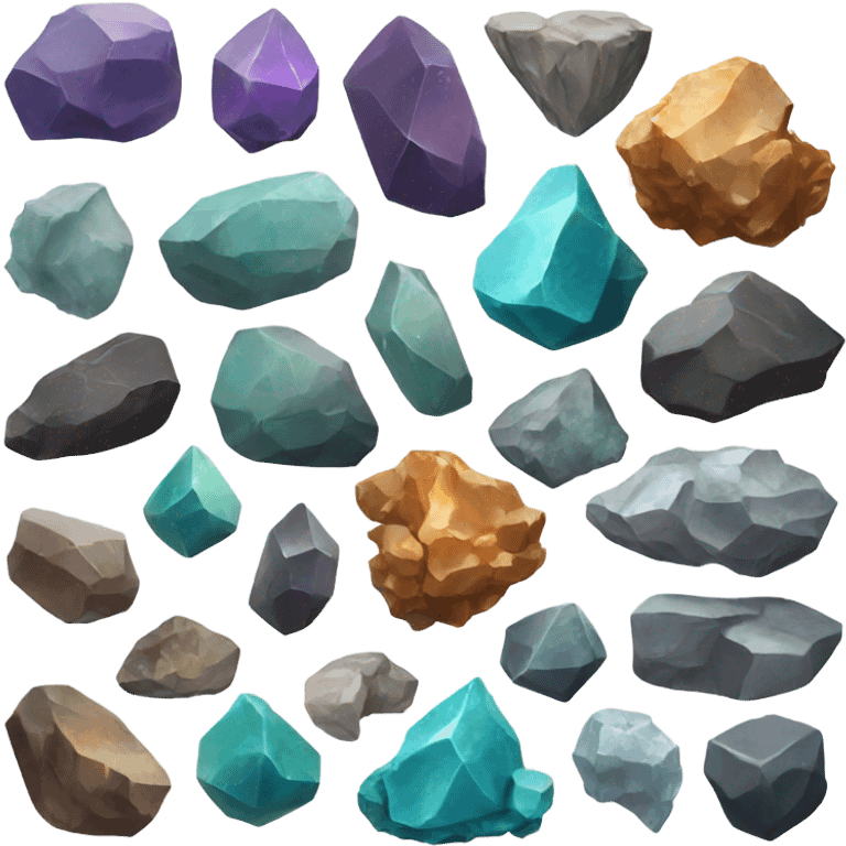 minerals emoji