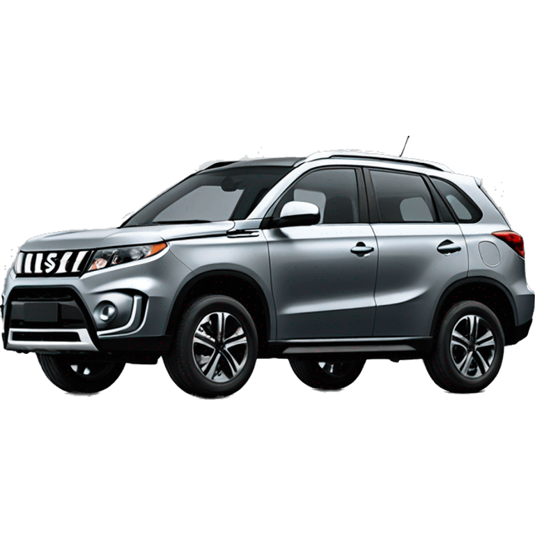 Car Suzuki vitara gray 2021 emoji