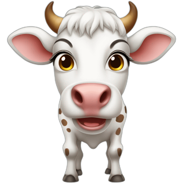 Indian Desi gir cow  emoji