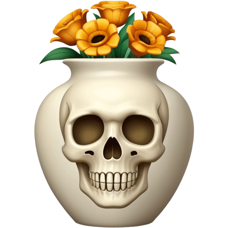 Vase skull emoji