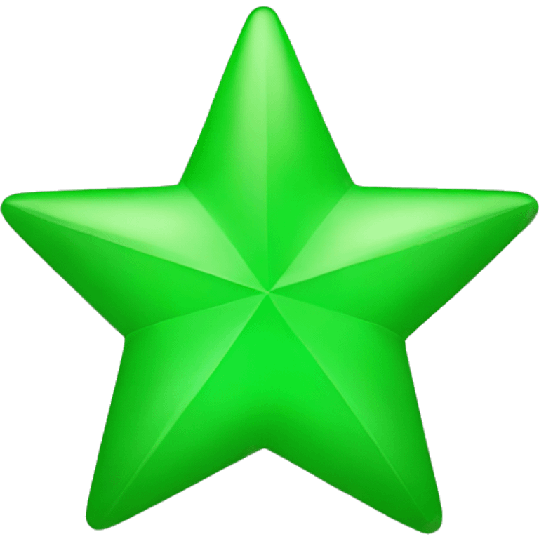 A green star emoji