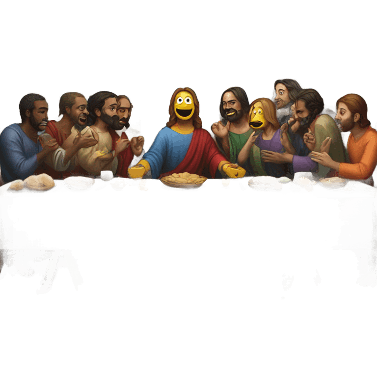 The Last Supper emoji