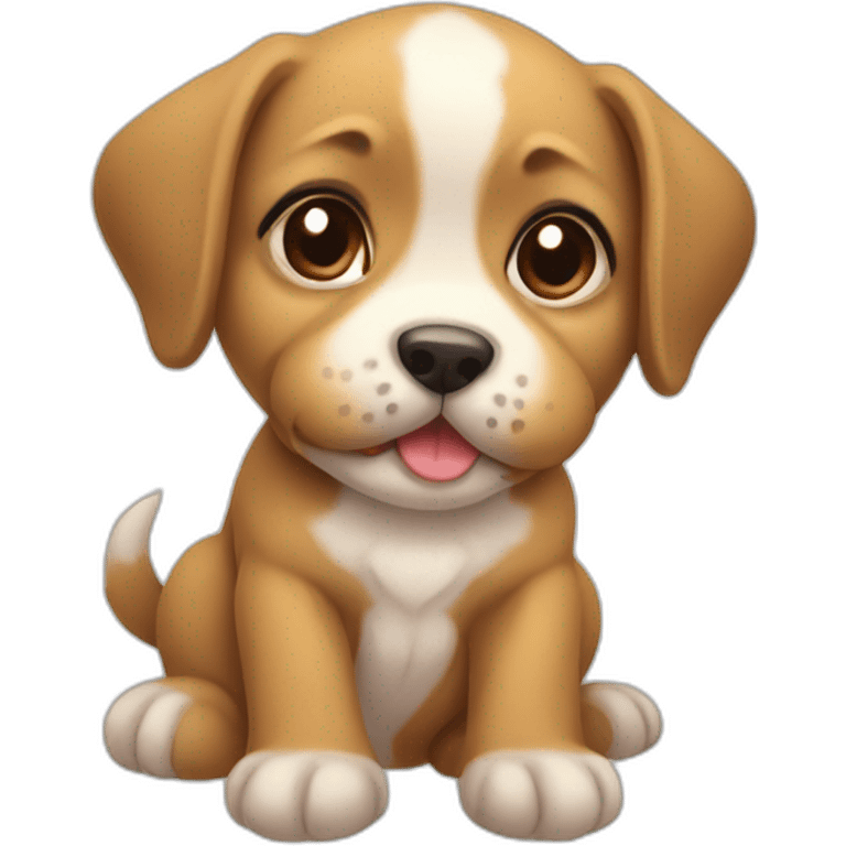 cute puppie emoji