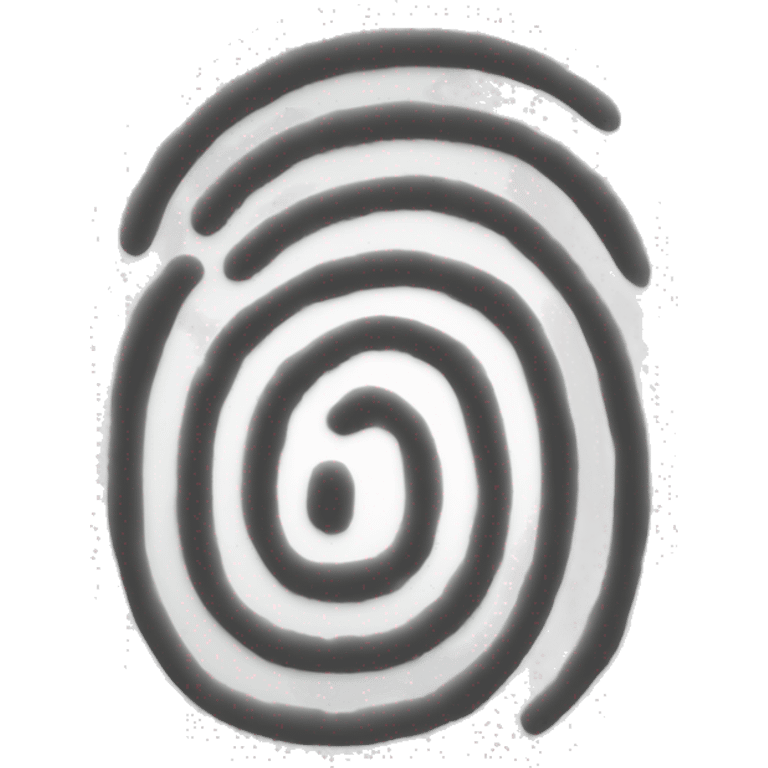 Fingerprint emoji