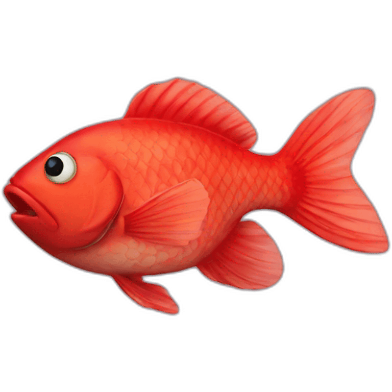 red fish emoji