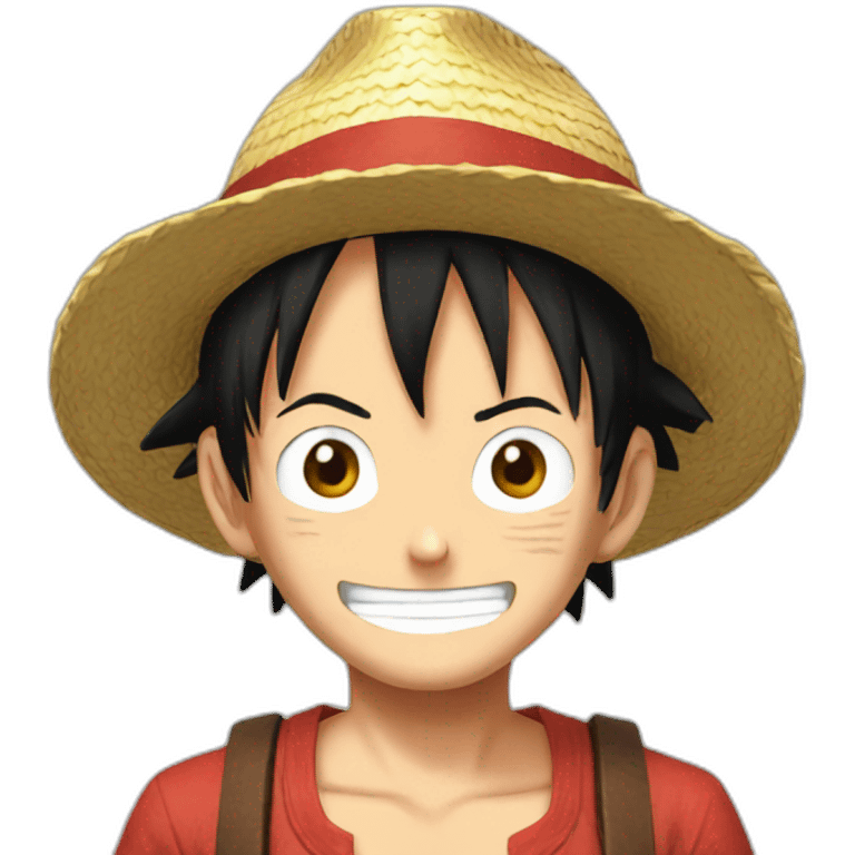 Luffy emoji