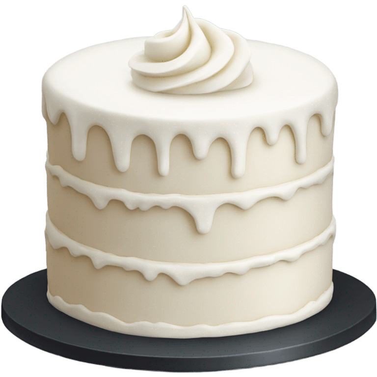 white cake emoji