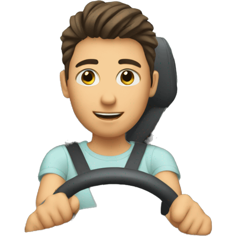 Me driving  emoji