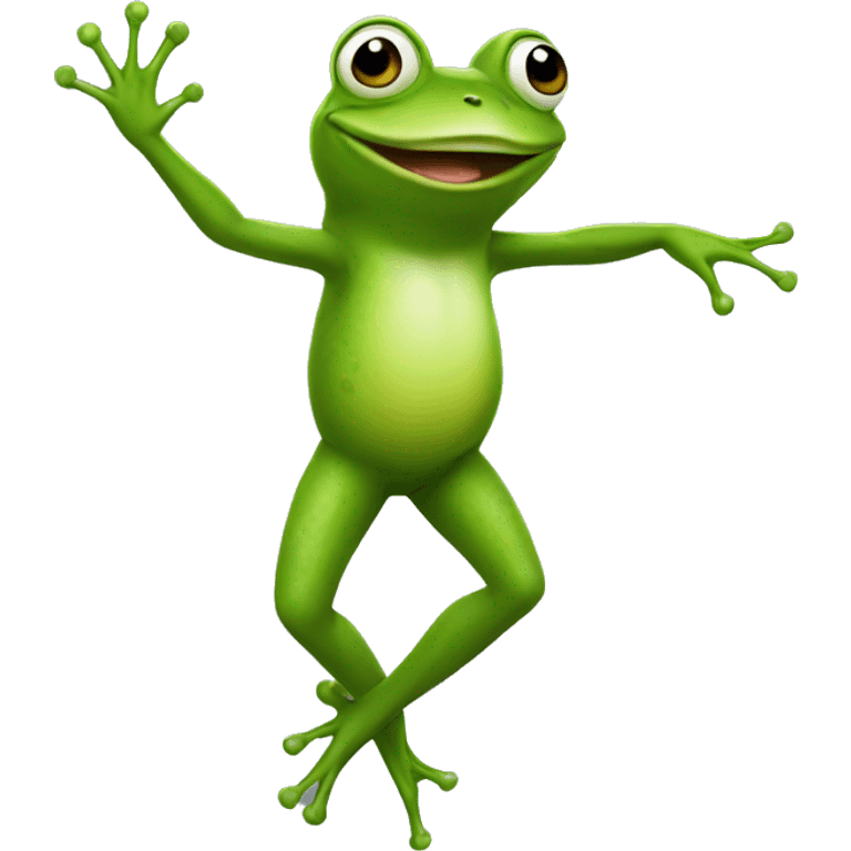 frog dancing emoji