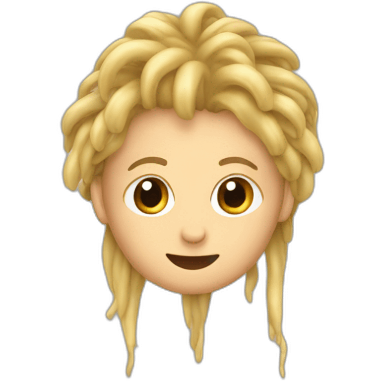 lice in a slide emoji