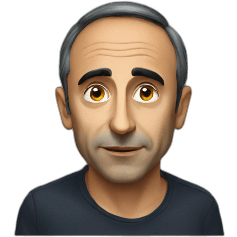 Eric Zemmour head emoji