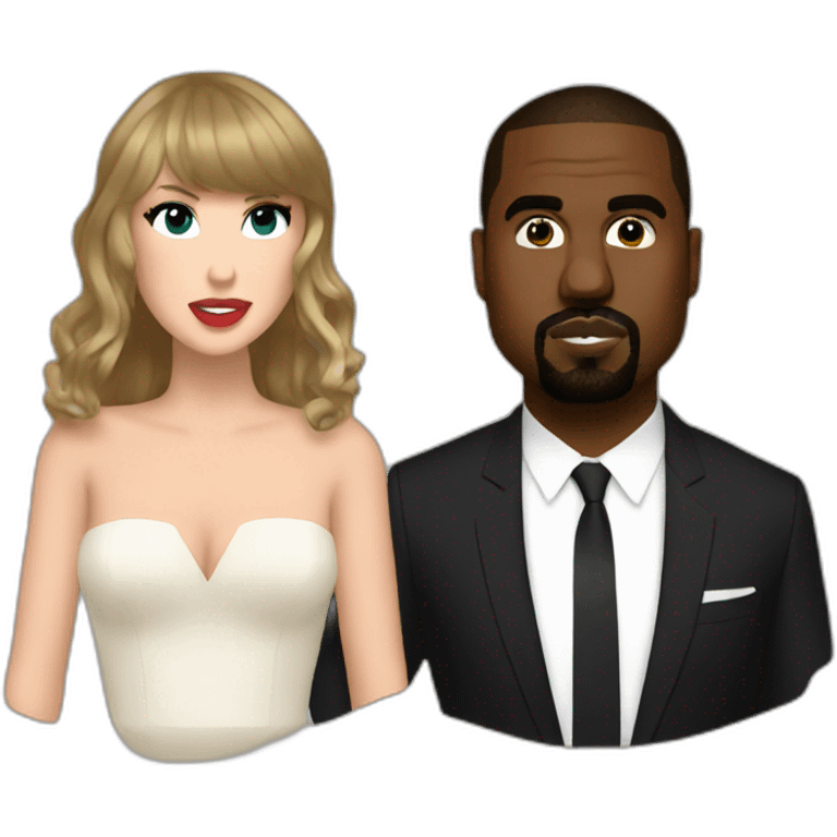 kanye grammys taylor swift emoji