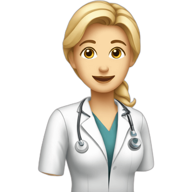 Radiologist-performing-mammography emoji