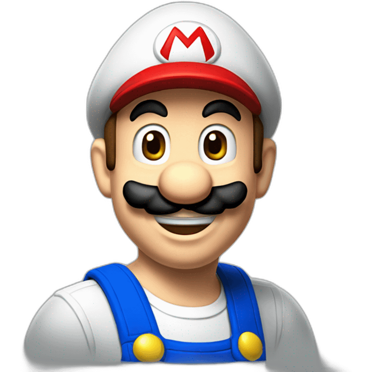 happy super mario emoji