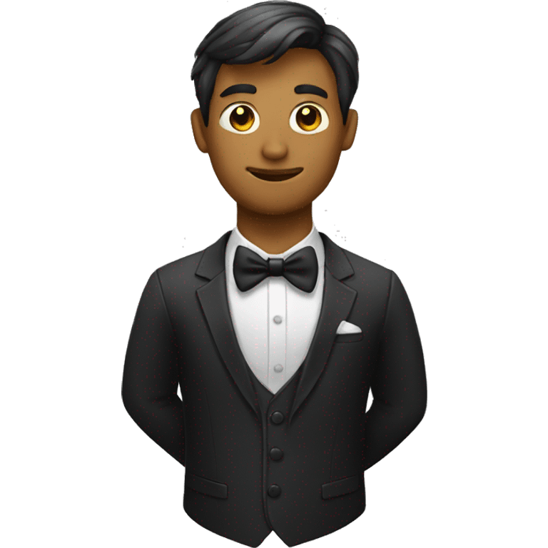 Bow tie man emoji