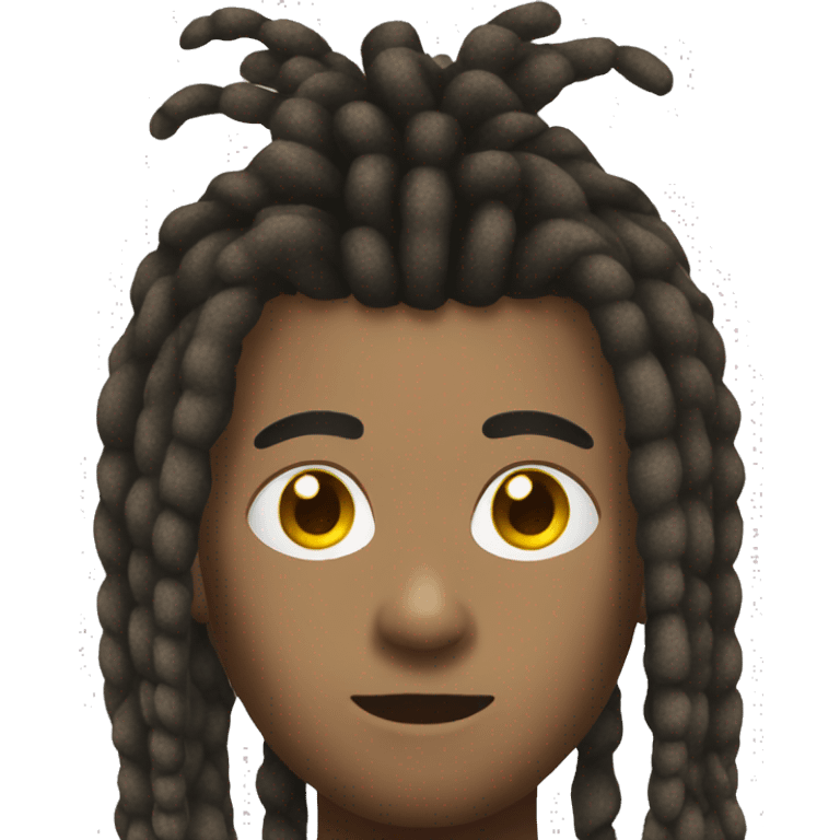 Fullhead dreadlock emoji