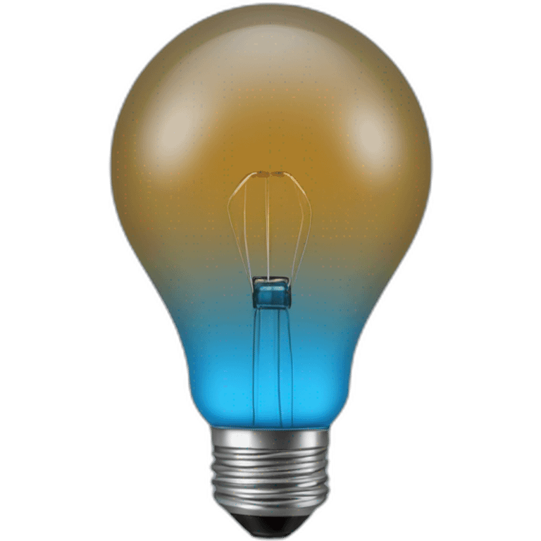 create me a blue lihtbulb icon with this color code 0a8292 emoji