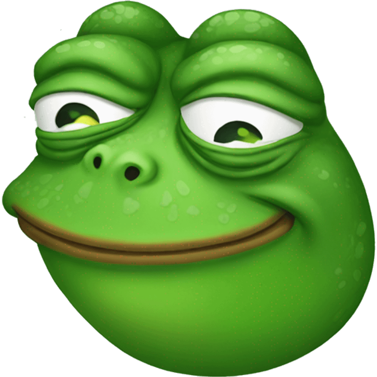 Pepe the frog emoji