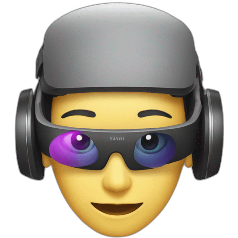 VR headset emoji