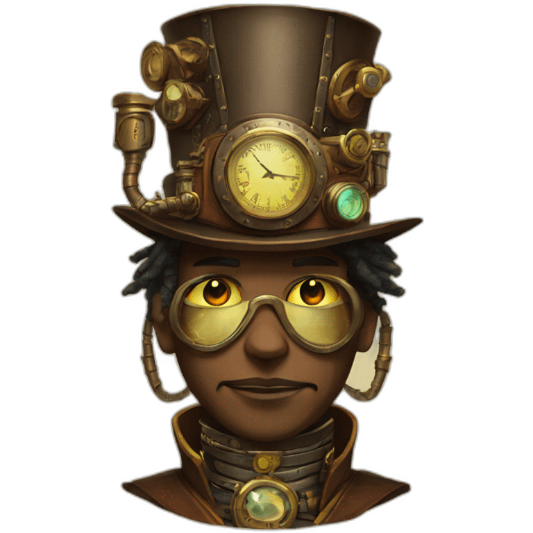 steampunk pharoah emoji