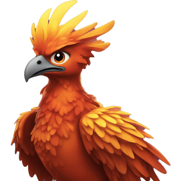 The Phoenix Bird emoji