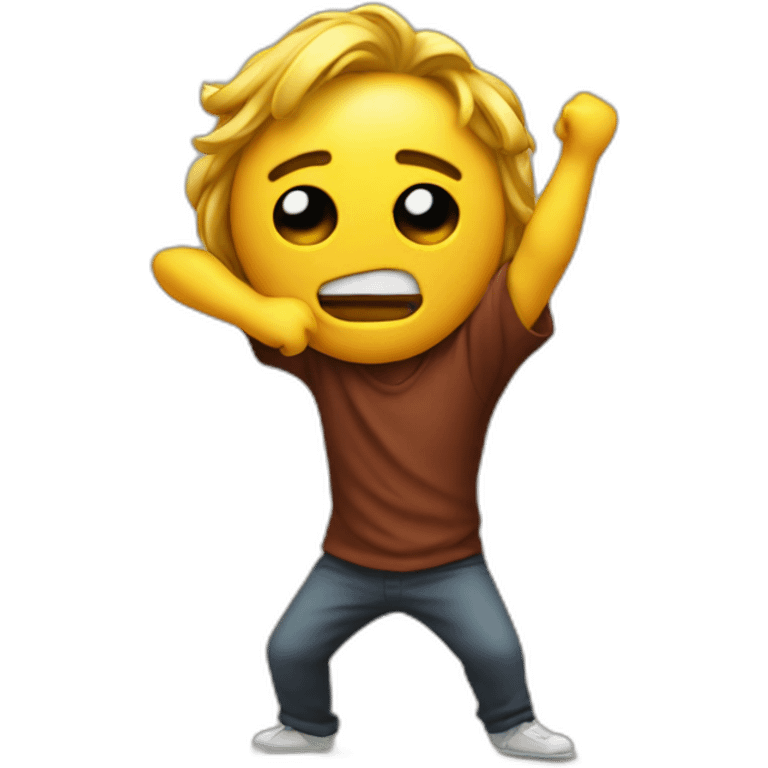 Emoji dab emoji