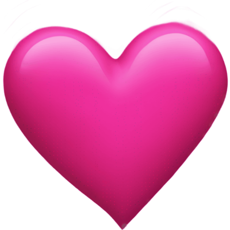 Dancing heart pink emoji