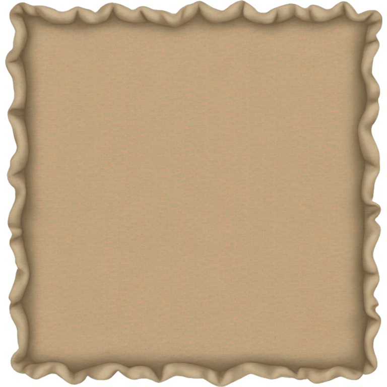 Beige blanket emoji