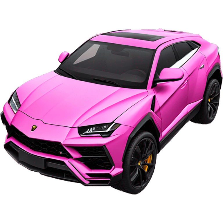 lambo urus pink emoji