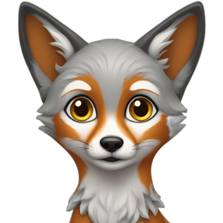 lady fox emoji