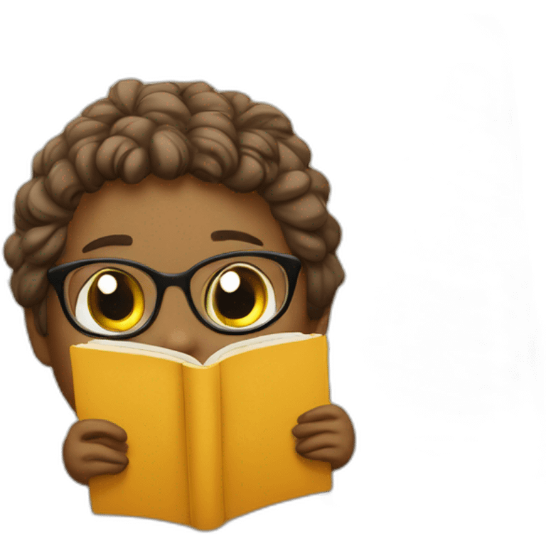 avid reader emoji