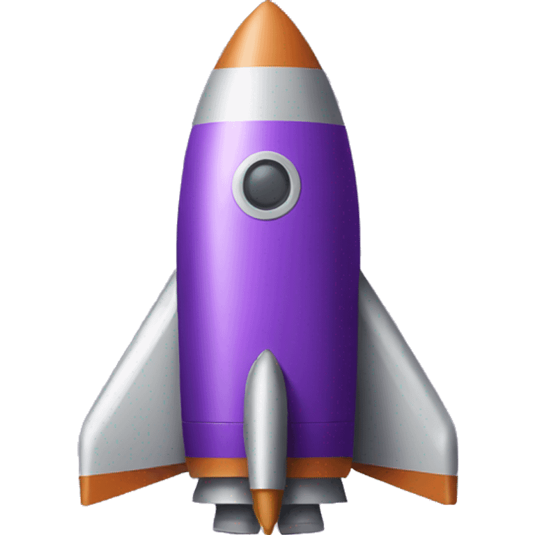 rocket purple emoji