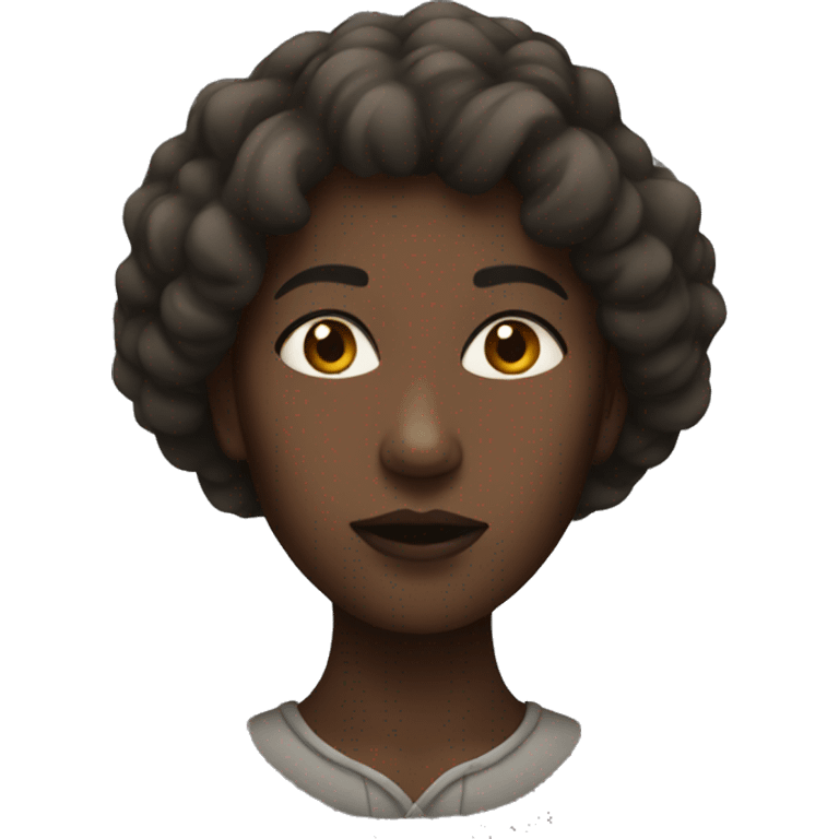 Mysterious black woman  emoji