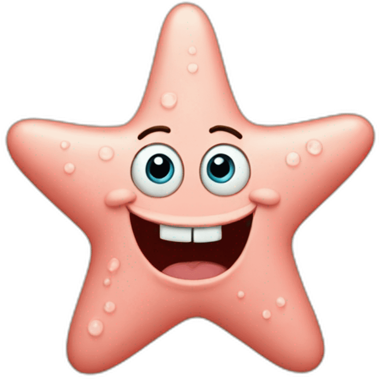 Patrick star emoji