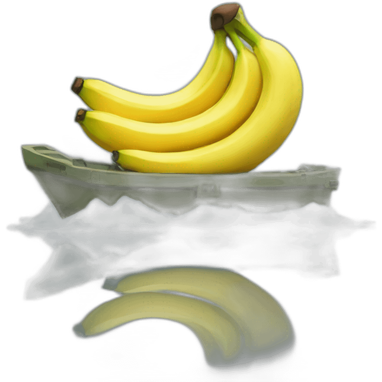 banana millitary boat emoji