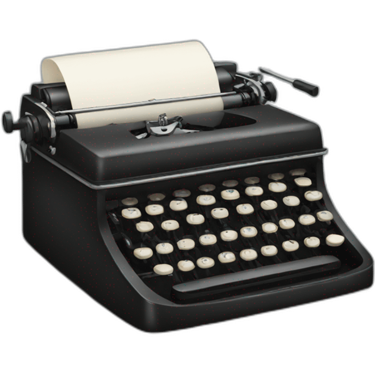 Typewritter emoji