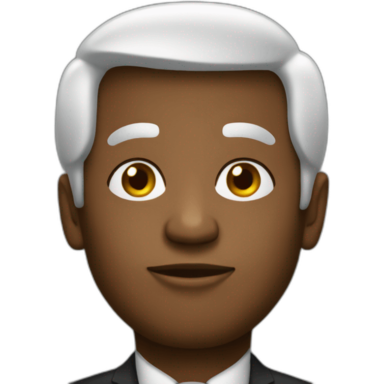 Black trump emoji