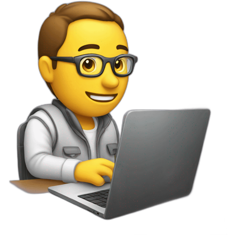 website developer with the laptop emoji