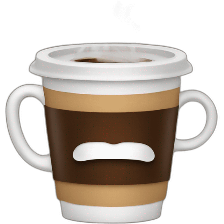 Hassid fringing coffee  emoji