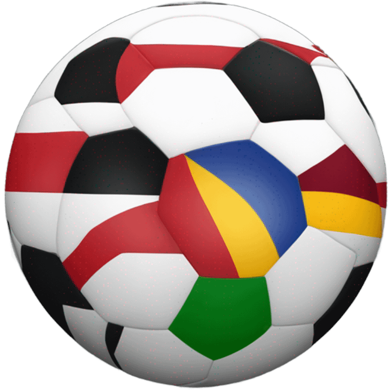 Futbol football flag￼ emoji