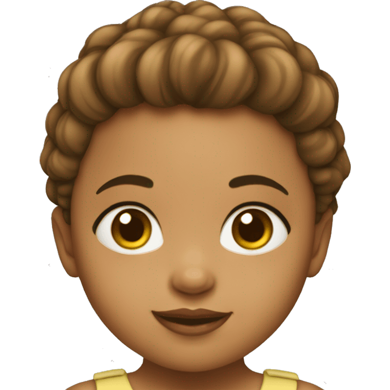 Bebê menina nasce emoji