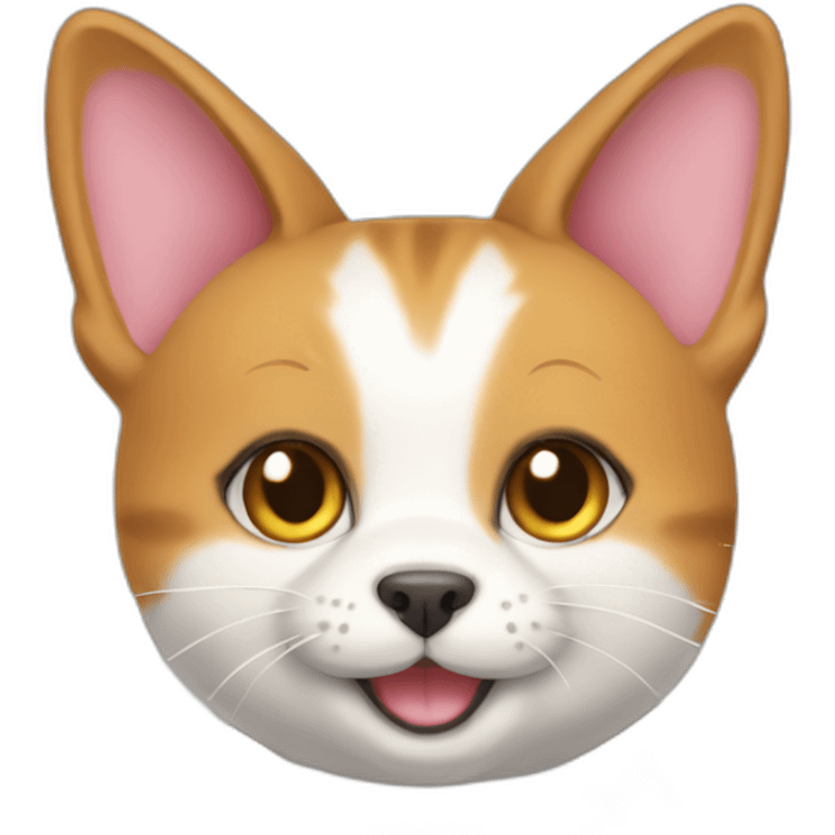 cat corgy emoji