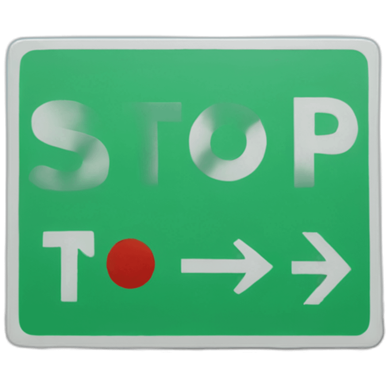 stop ad sign emoji