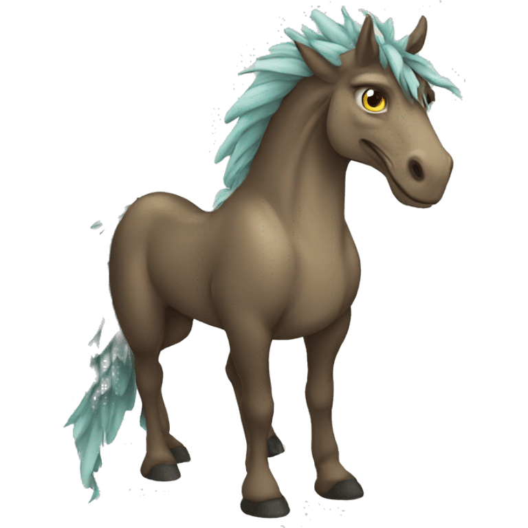 Horse dragon emoji