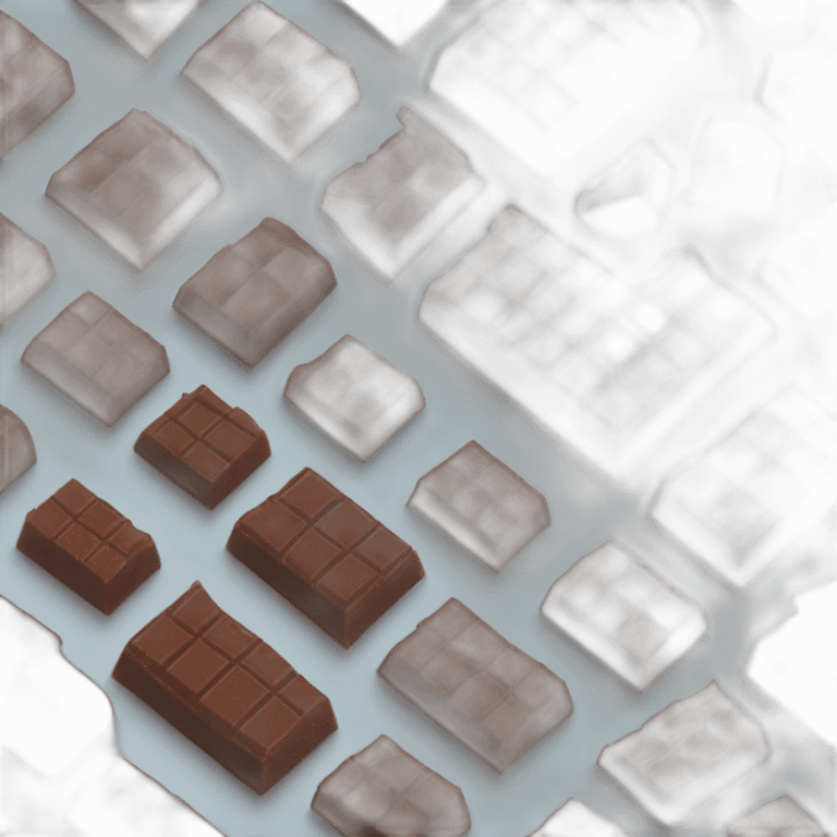 pixel art chocolate bar emoji